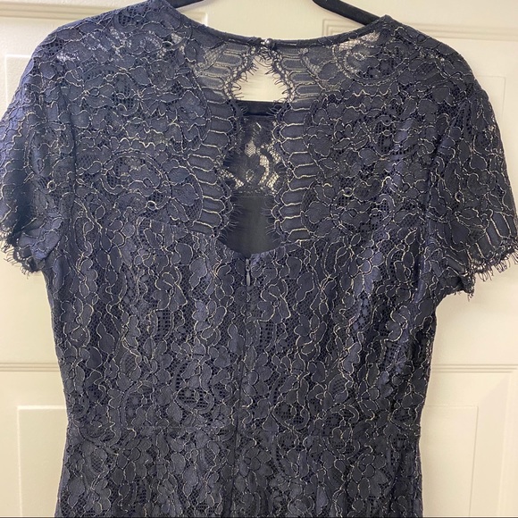 Banana Republic NWT Black Lace Holiday dress - Picture 6 of 10